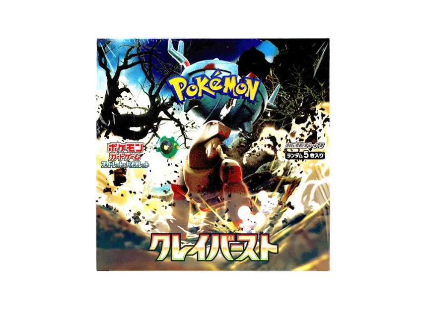 ポケモンカードゲーム スカーレット&バイオレット 拡張パック 「クレイバースト (クレバ) 」 ボックス（スノーハザード&クレイバースト）