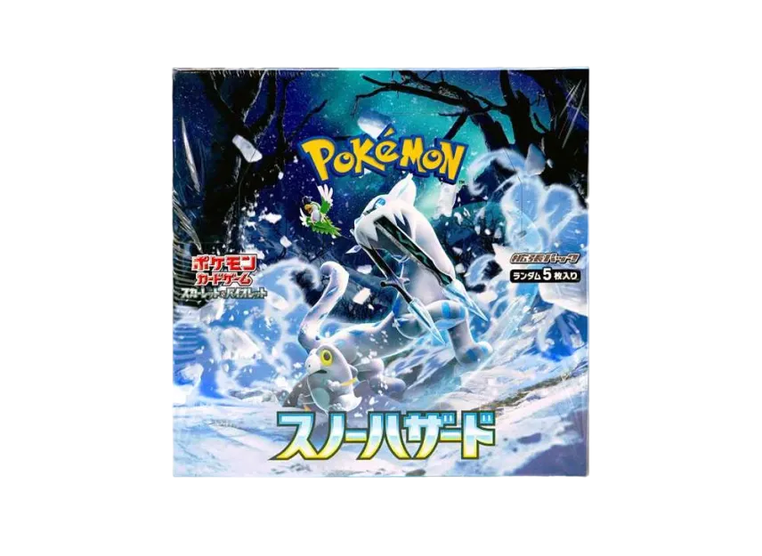 ポケモンカードゲーム スカーレット&バイオレット 拡張パック 「スノーハザード」 ボックス（スノーハザード&クレイバースト）