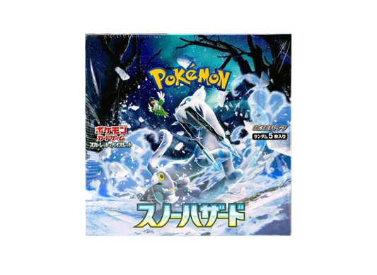 ポケモンカードゲーム スカーレット&バイオレット 拡張パック 「スノーハザード」 ボックス（スノーハザード&クレイバースト）