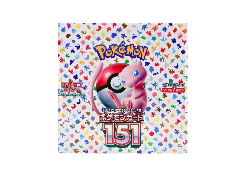 ポケモンカードゲーム スカーレット&バイオレット 強化拡張パック「ポケモンカード151」ボックス