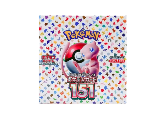 ポケモンカードゲーム スカーレット&バイオレット 強化拡張パック「ポケモンカード151」ボックス
