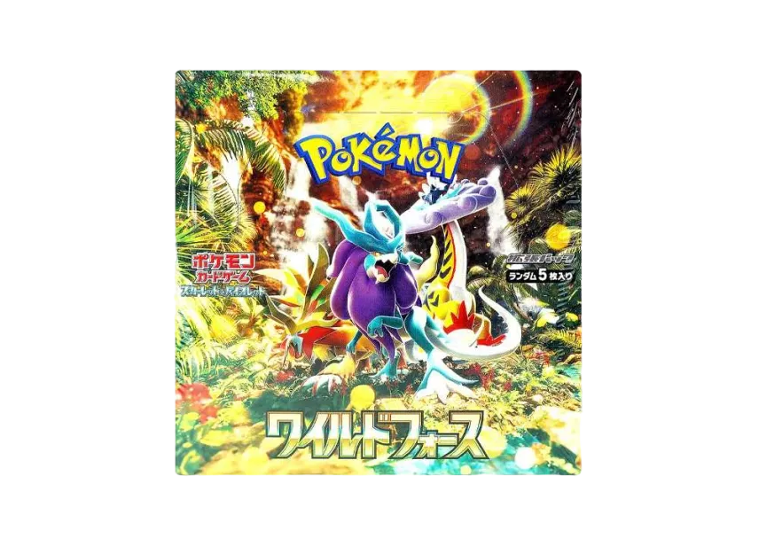 ポケモンカードゲーム スカーレット&バイオレット 拡張パック 「ワイルドフォース」 ボックス (ワイルド)