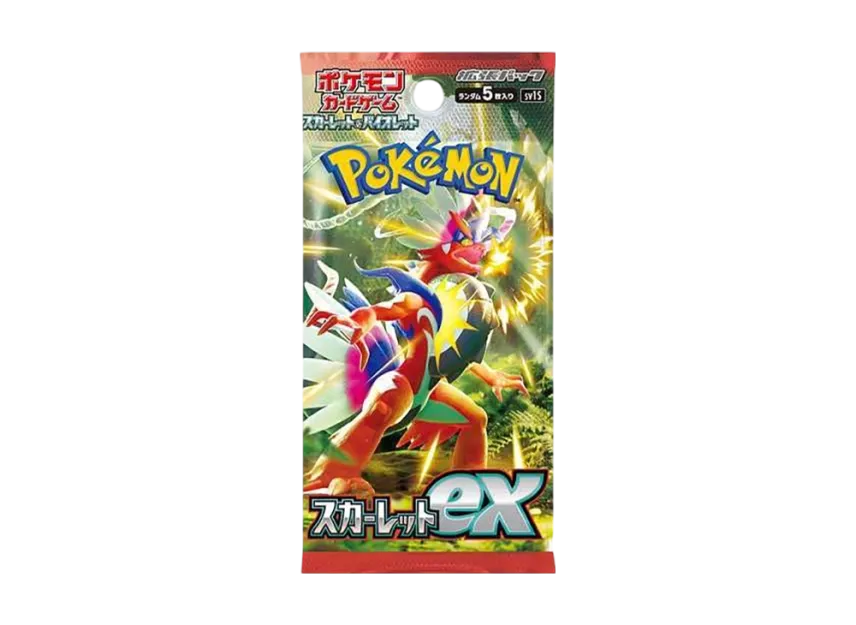 ポケモンカードゲーム スカーレット&バイオレット 拡張パック「スカーレットex」パック
