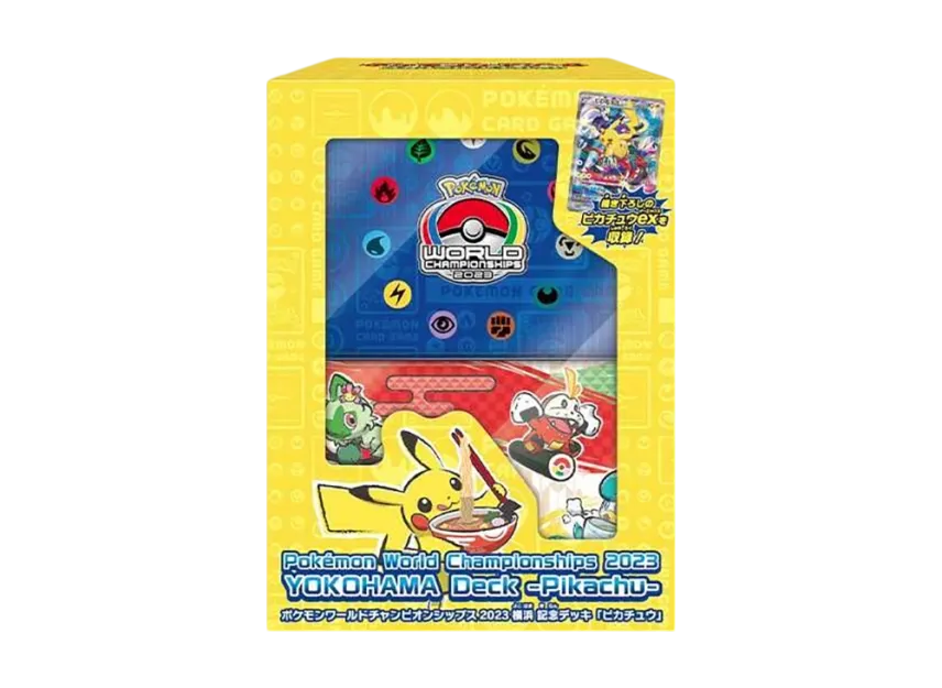 ポケモンワールドチャンピオンシップス2023横浜 記念デッキ「ピカチュウ」