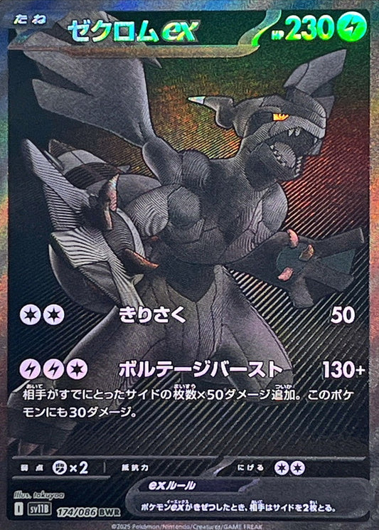 ゼクロムex【BWR】｛174/086｝［SV11B］