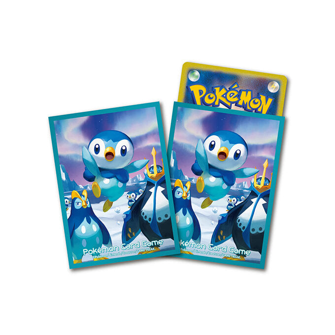 ポケモンカードゲーム デッキシールド ポッチャマ＆ポッタイシ＆エンペルト