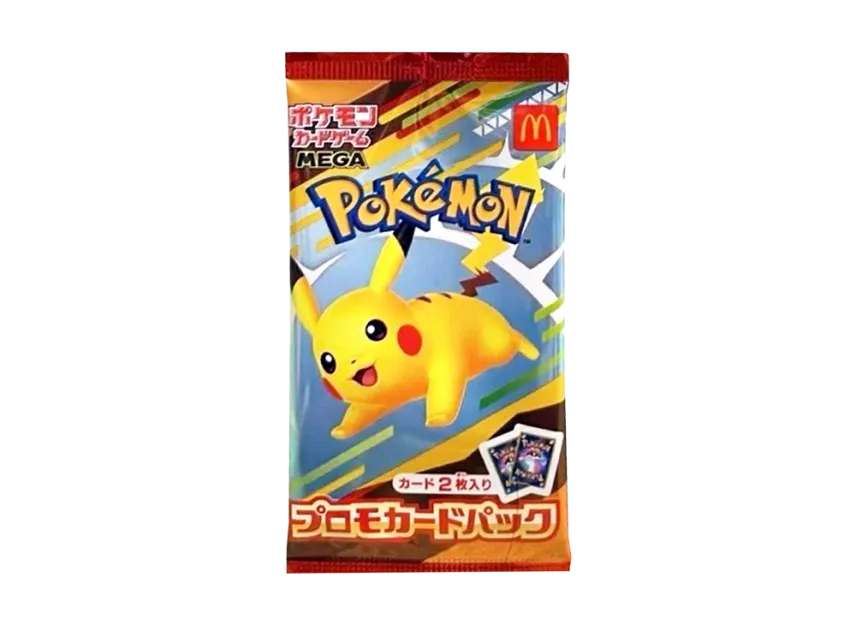 ポケモンカードゲームMEGA マクドナルド ハッピーセット2025 プロモカードパック